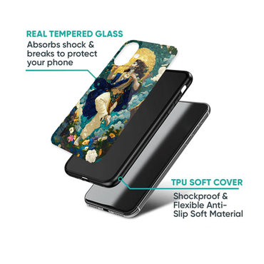 Celestial Flute Playing Krishna Phone Case